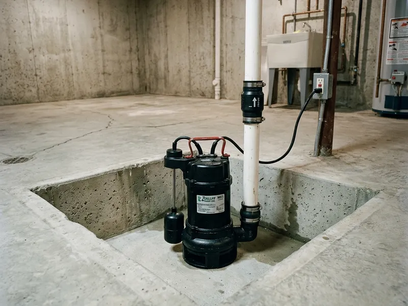 Sump Pump Installation Plumber in Redwater, MS